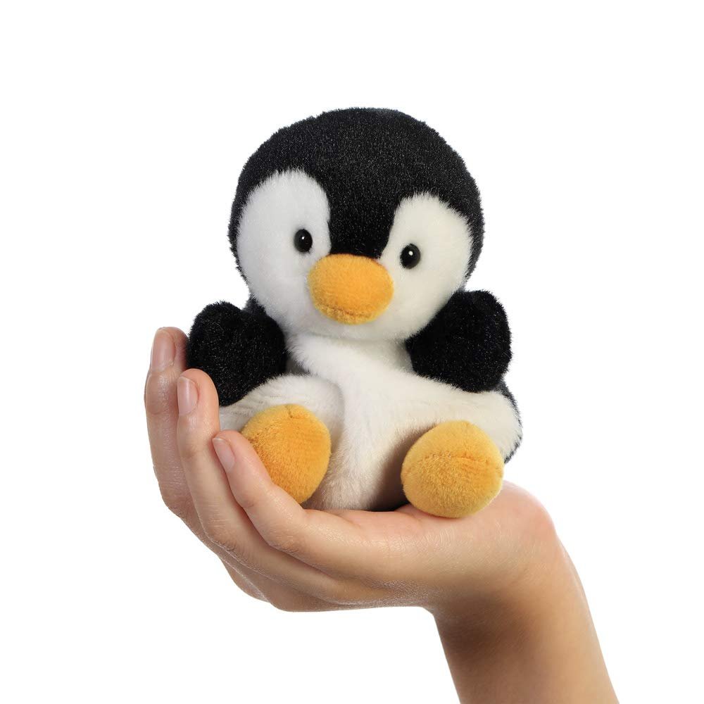 Мягкая игрушка Aurora Palm Pals Chilly Penguin 13 см Черный/Белый, фото №4 Мягкая игрушка Aurora Palm Pals Chilly Penguin 13 см Черный/Белый, фото №4