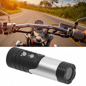 Камера для вело-мотоциклетного шлема HD 1080P WiFi IP66 120° Широкий угол 1600 мАч (Серебряный) - Фото 1