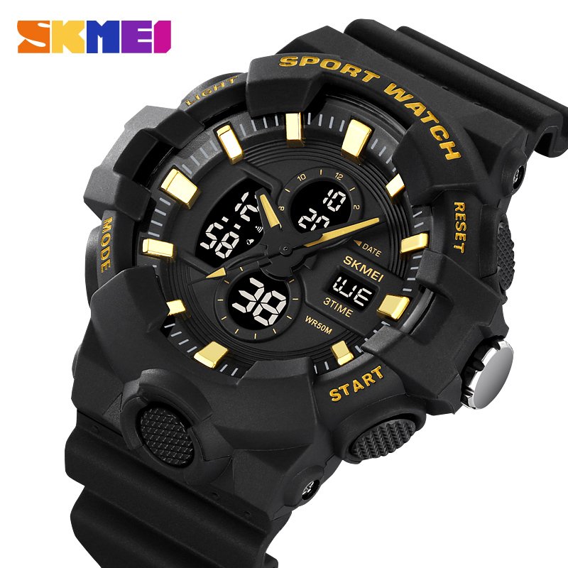 Годинник Skmei 2117BKGD Black-Gold, фото №2