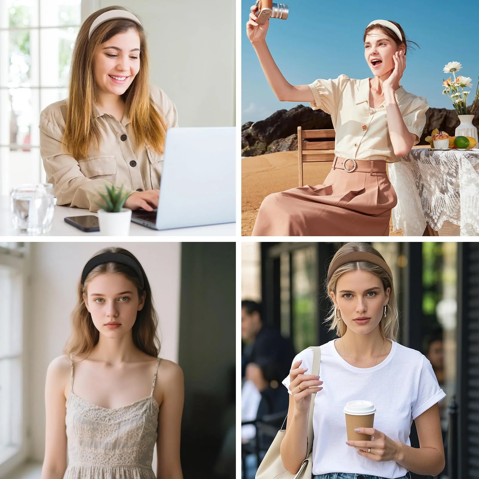 Обруч на голову широка для жінок, фото №7