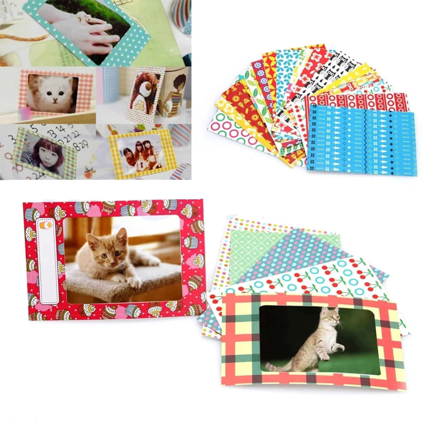 Набір наклейок для фото Pack of 140 7 стилів для Fujifilm Instax Mini 11 9 8 70 7s, фото №6