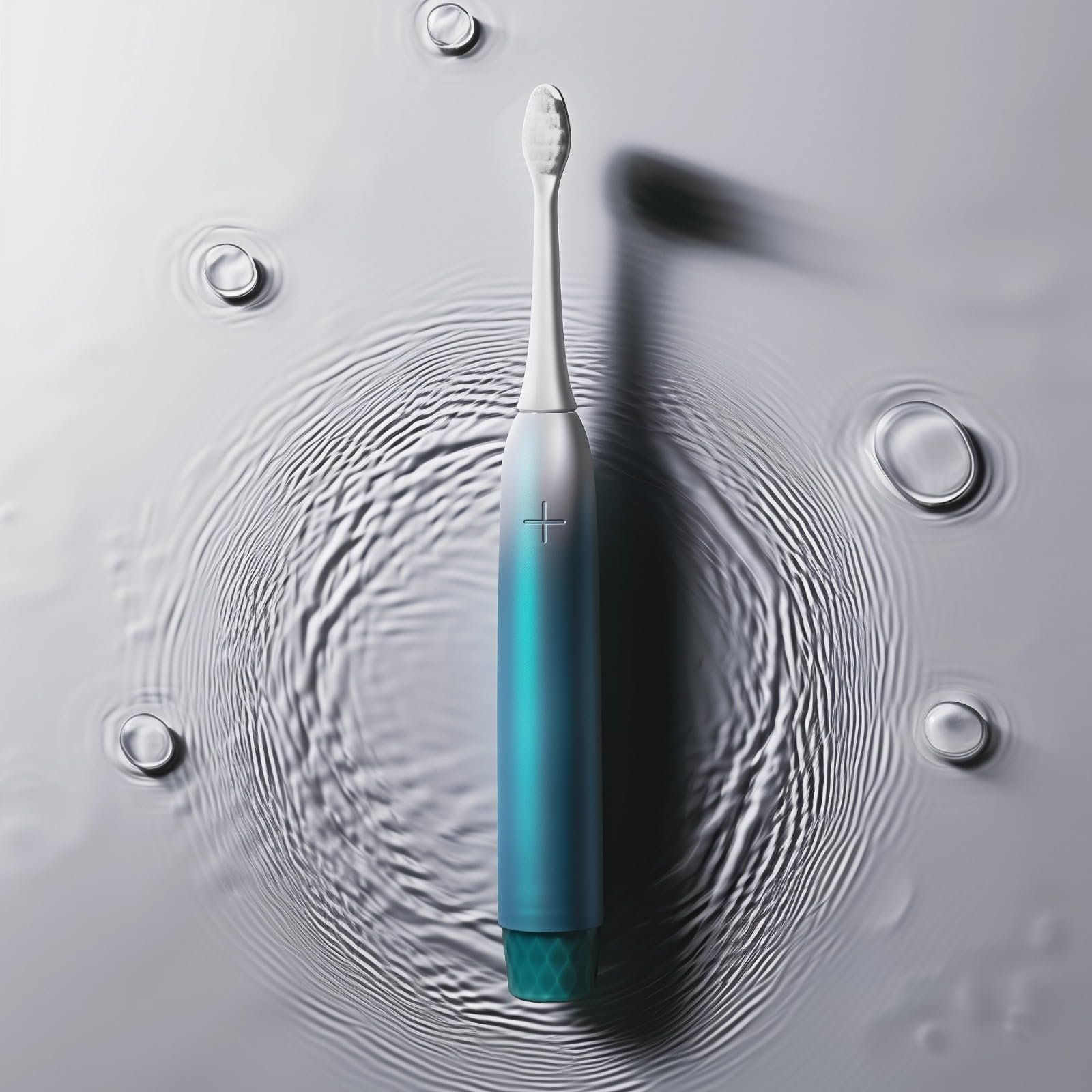 Звукова зубна щітка Polarsmile Pro 40 000 VPM 4 режими таймер 5 хвилин IPX8 акумулятор 60 днів датчик тиску океанічний синій, фото №7