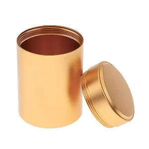 Футляр Алюмінієвий barenx 2 x Водонепроникний для батарейок, таблеток synthetic.ua - Фото 1