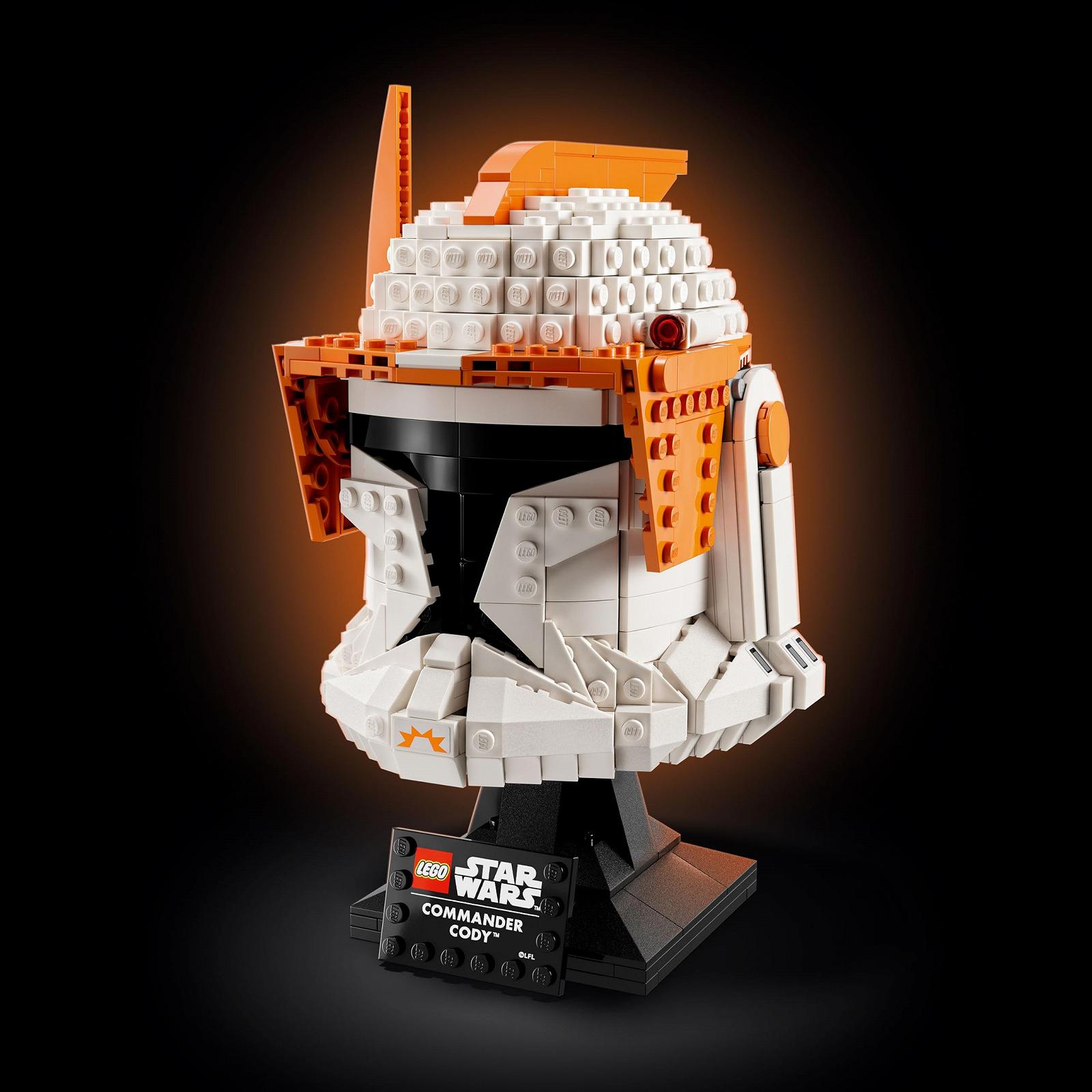 Конструктор LEGO Star Wars 75350 Шлем Клона Командира Коди (766 шт.), фото №6