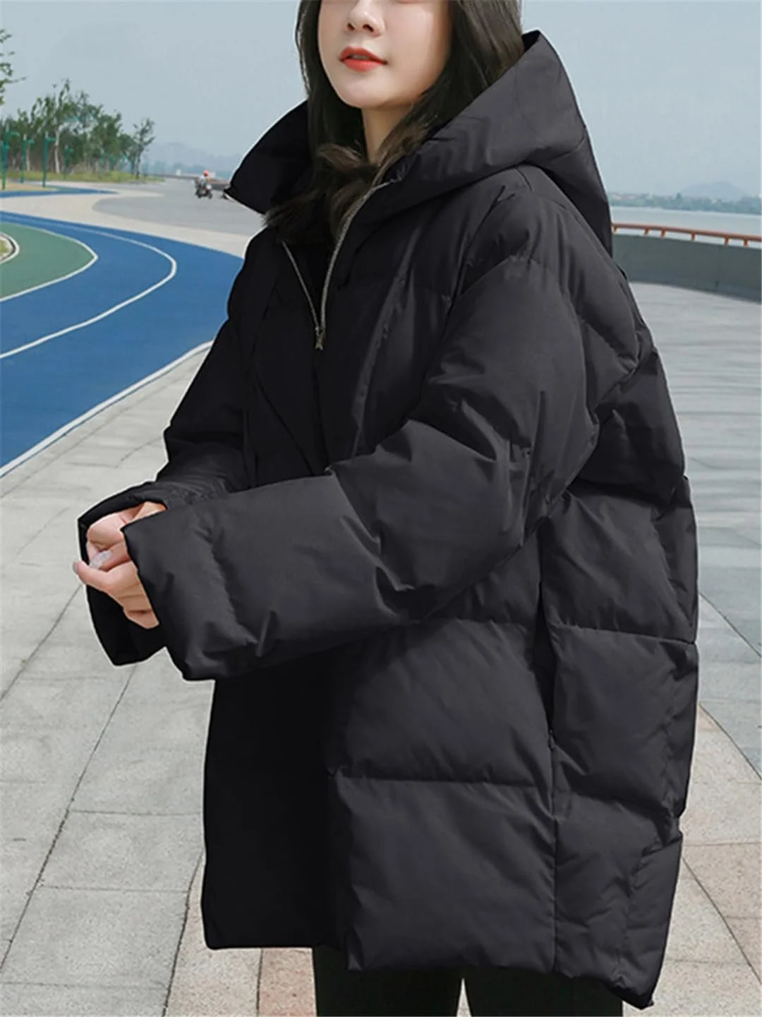 Парка Fjnbbiot Зимове пальто, фото №3