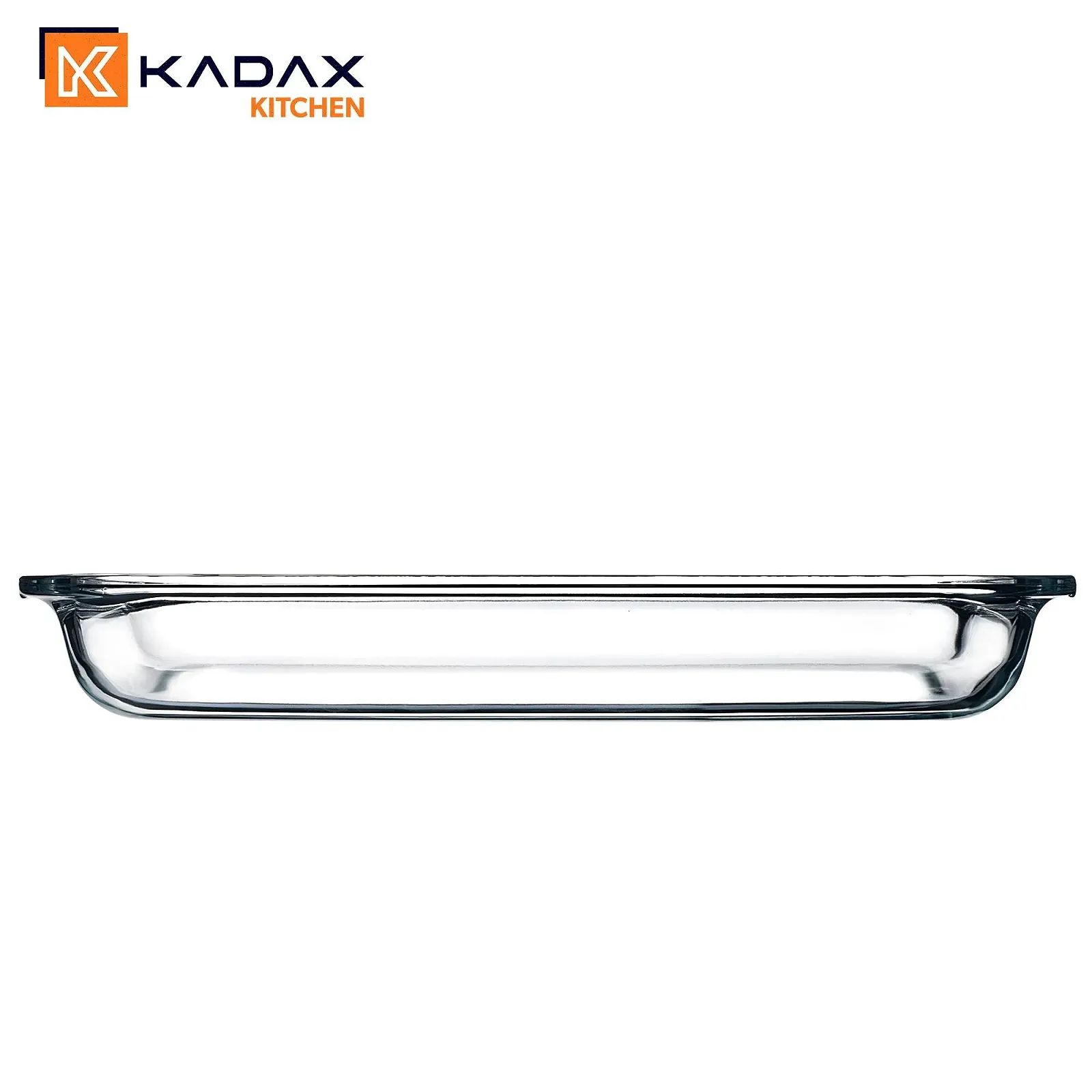 Форма для запікання KADAX прямокутна 6 л з термостійкого скла з кришкою прозора, фото №5