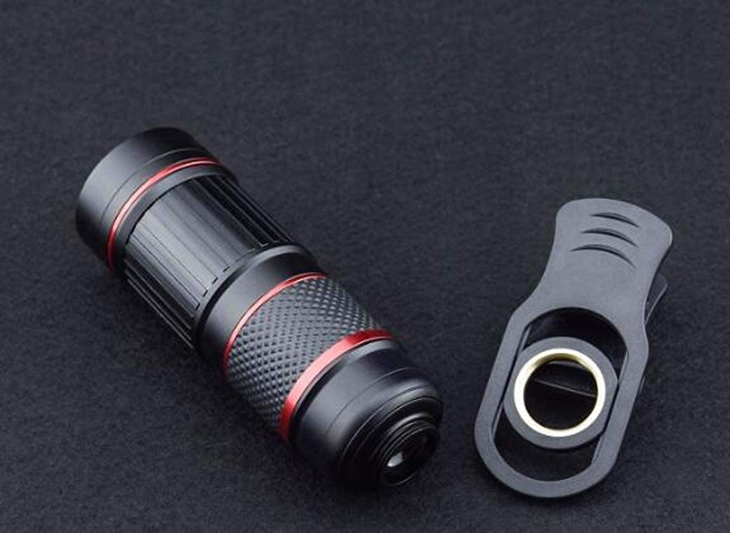 Телескопический объектив HD Focusing Mobile Phone 18X Metal Universal Telephoto Lens, фото №3