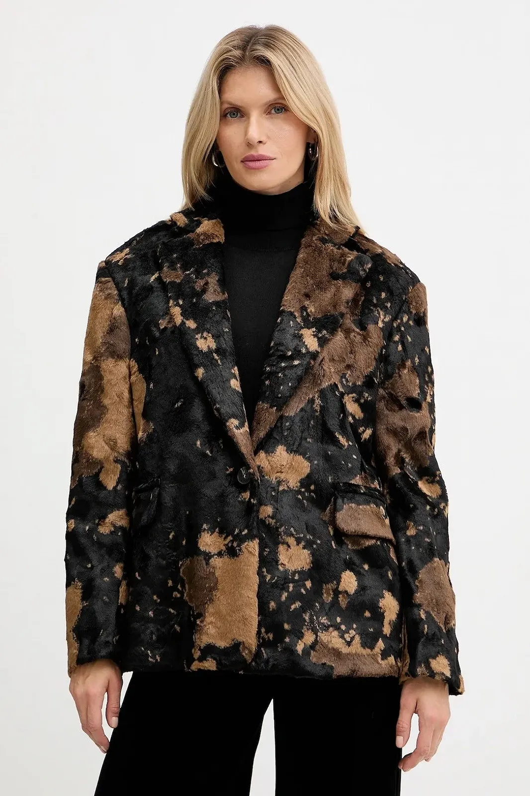 Женский пиджак MAVI PRINTED BLAZER Tawny Brown - L, фото №1 Женский пиджак MAVI PRINTED BLAZER Tawny Brown - L, фото №1