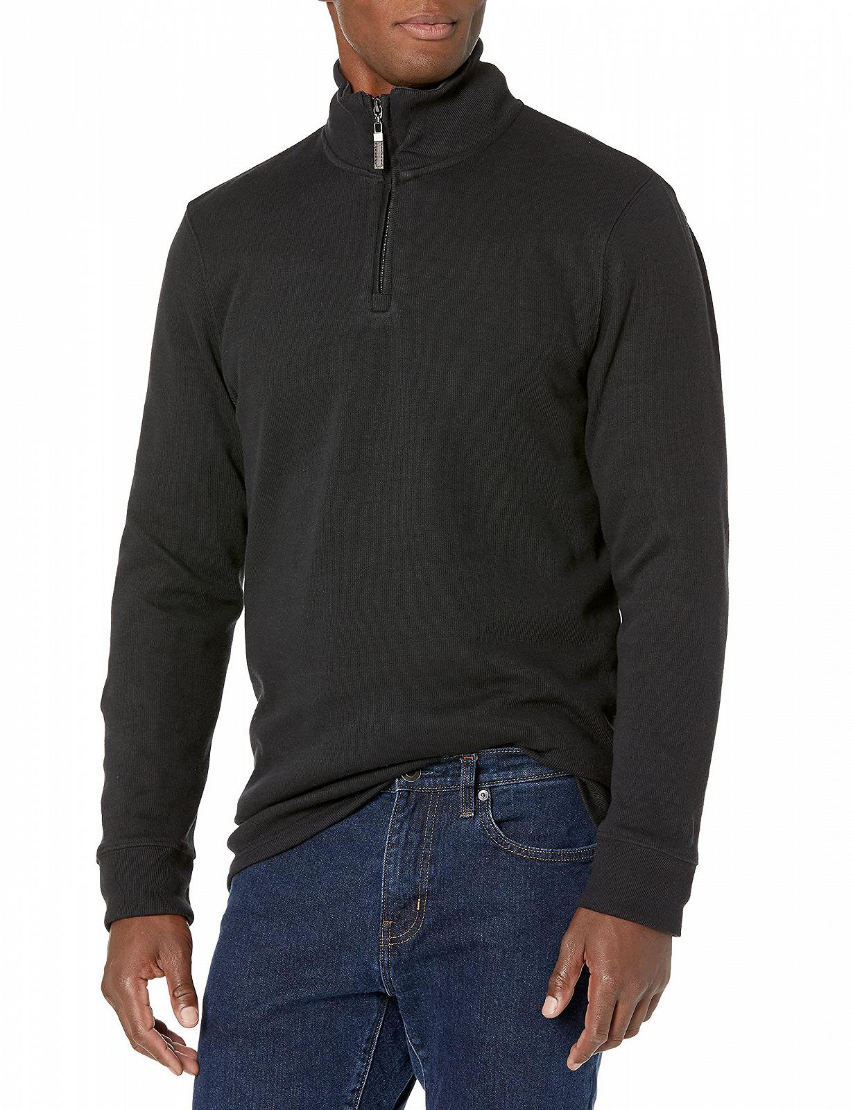 Джемпер чоловічий Amazon Essentials French Rib Quarter Zip, фото №1