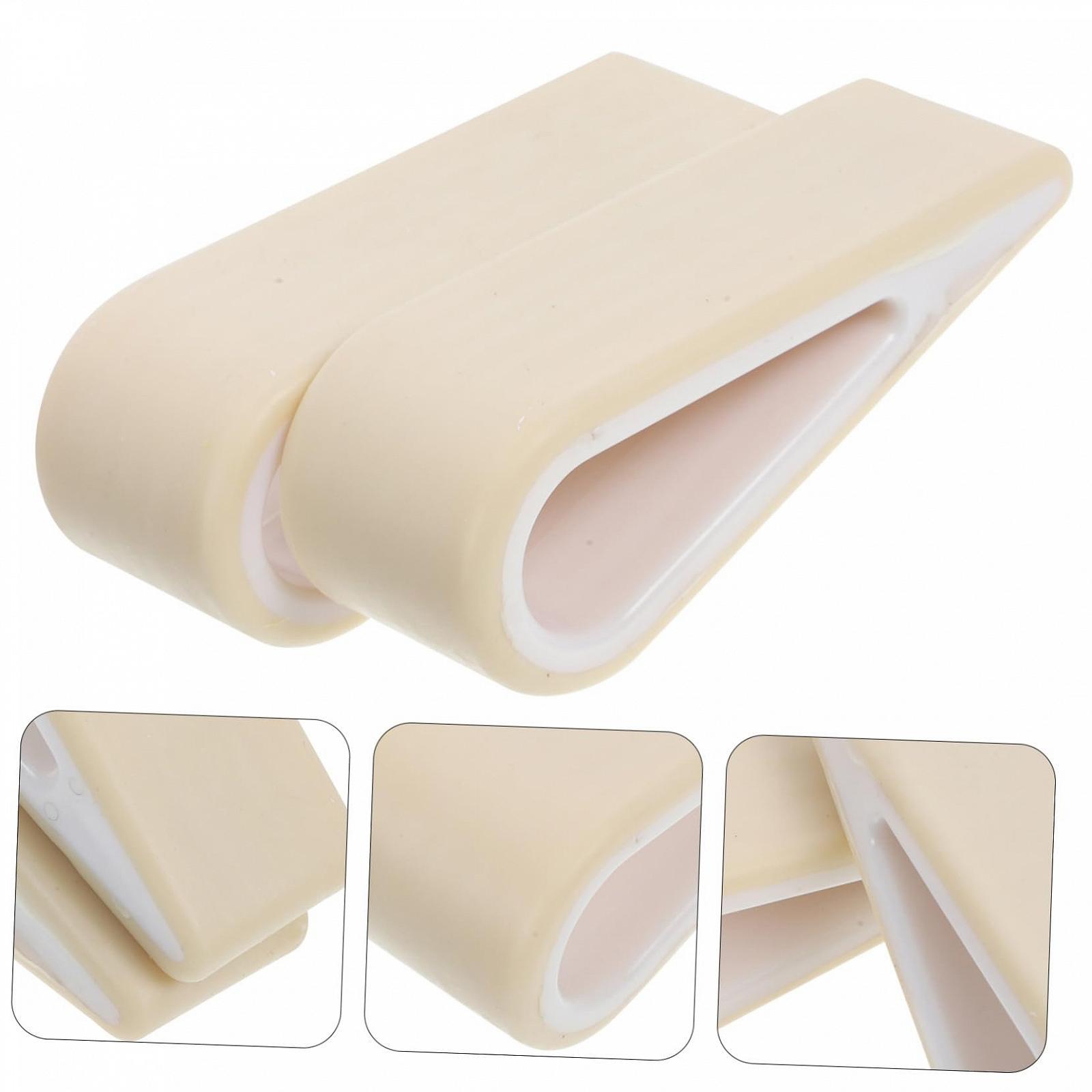 Подставка для планшета Силиконовая, Легкая подставка для ноутбука, Подставка для ноутбука с регулировкой наклона для рассеивания тепла для идеального угла работы, включает органайзер для кабелей, 2 шт, фото №3