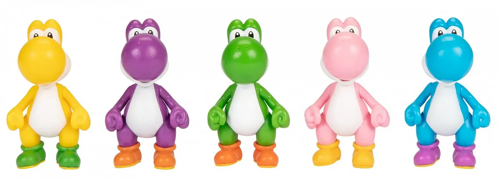 Набір фігурок Nintendo Yoshi / 5 штук / 6,5 см, фото №5 Набір фігурок Nintendo Yoshi / 5 штук / 6,5 см, фото №5