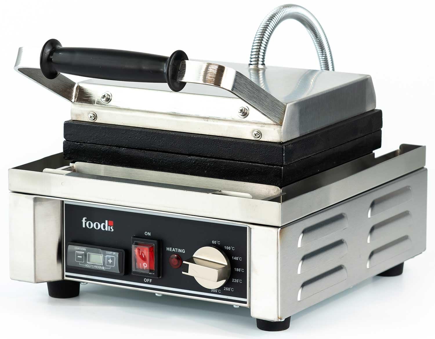 Вафельница Foodis Сердцевидная 1700 Вт с индикатором нагрева и функцией таймера, фото №2