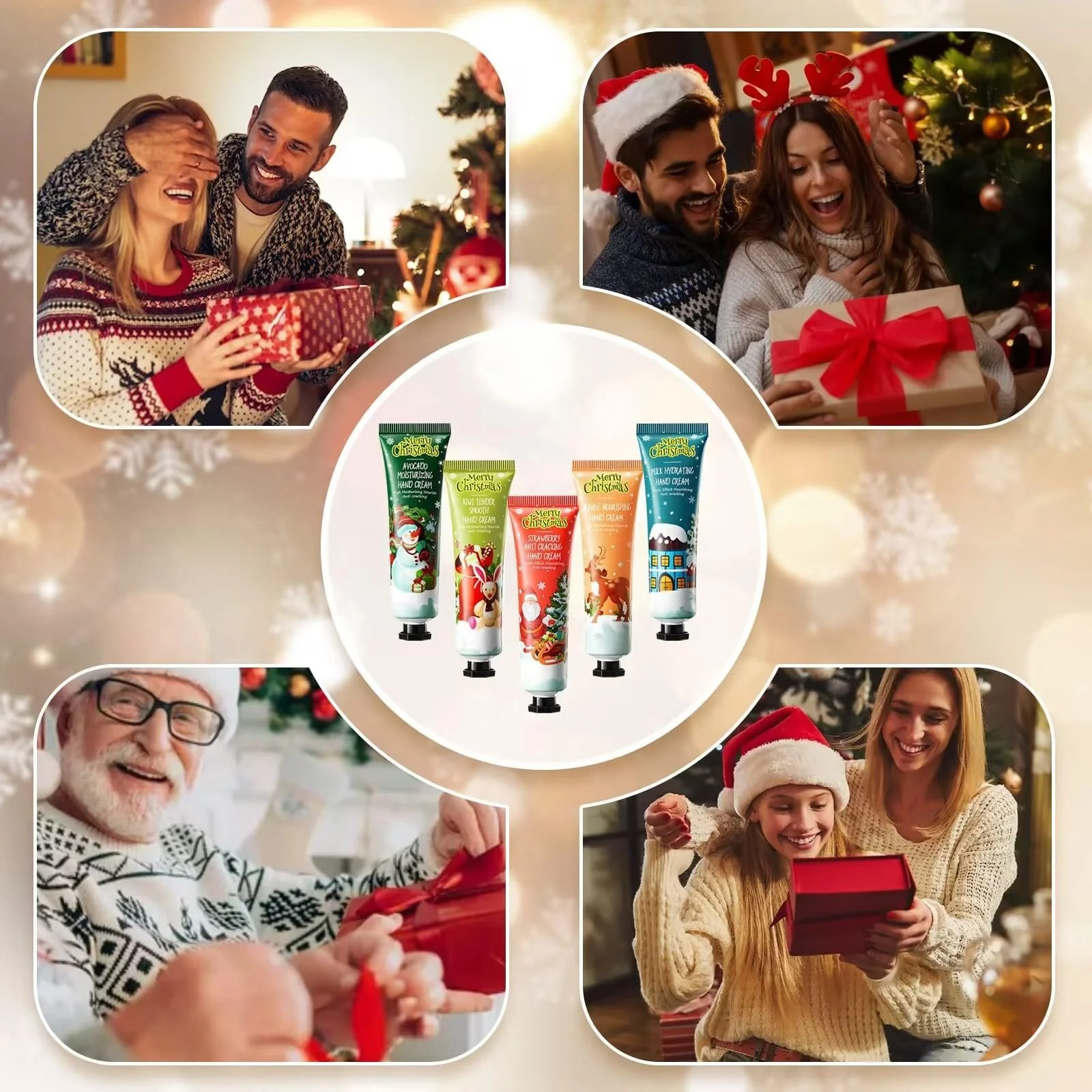 Набір кремів для рук Міні, Набір кремів для рук, 5 штук Зимовий набір кремів для рук для дуже сухої шкіри, фото №6 Набір кремів для рук Міні, Набір кремів для рук, 5 штук Зимовий набір кремів для рук для дуже сухої шкіри, фото №6