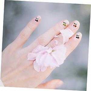 Аксессуары для ногтей Стразы Healvian Камни для маникюра Гель для ногтей Украшения для ногтей Самоцветы для ногтей Стразы для ногтей Вишня, 120 шт synthetic.ua - Фото 1