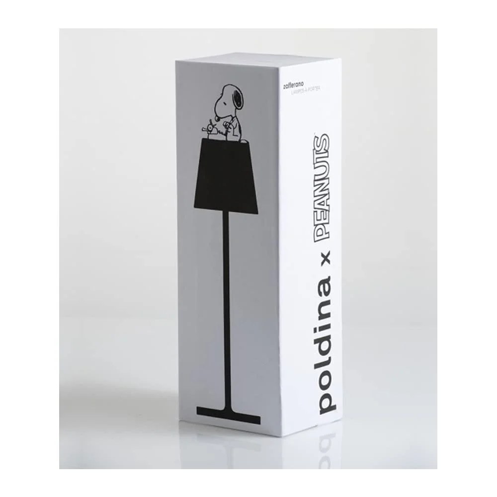 Настільна лампа Zafferano Lampes à Porter Poldina x Peanuts Heart акумуляторна IP65, фото №3