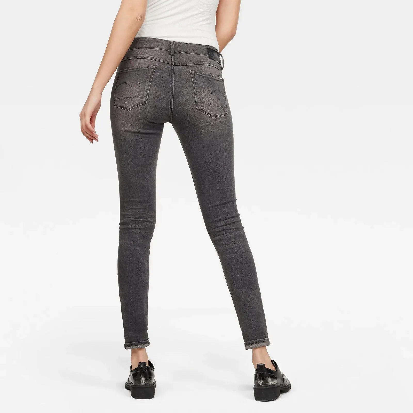 Жіночі джинси G-Star RAW 3301 Mid Skinny - 28, фото №2 Жіночі джинси G-Star RAW 3301 Mid Skinny - 28, фото №2