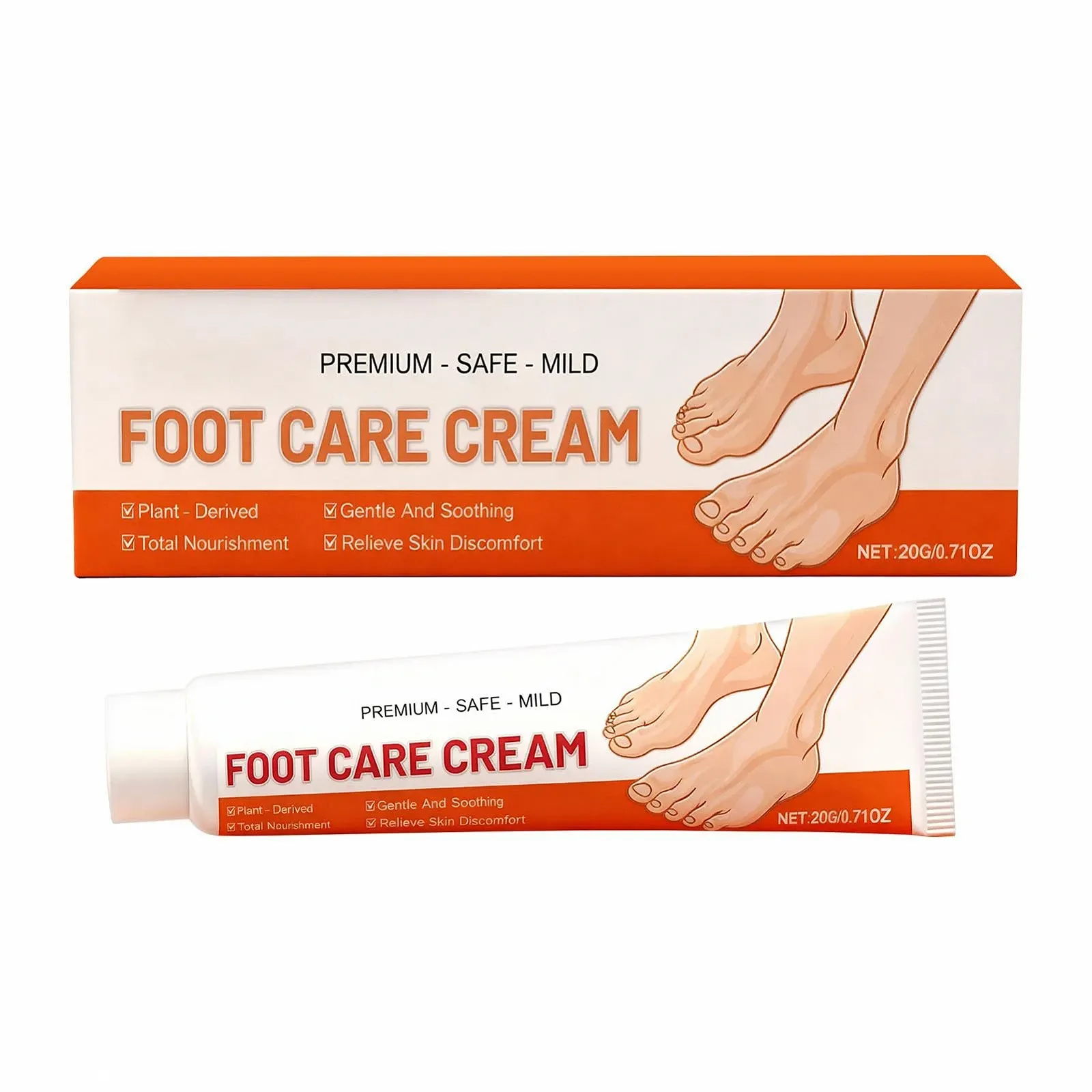 Крем для пяток Heel Cream увлажняющий питательный для ног, коленей и локтей, фото №1