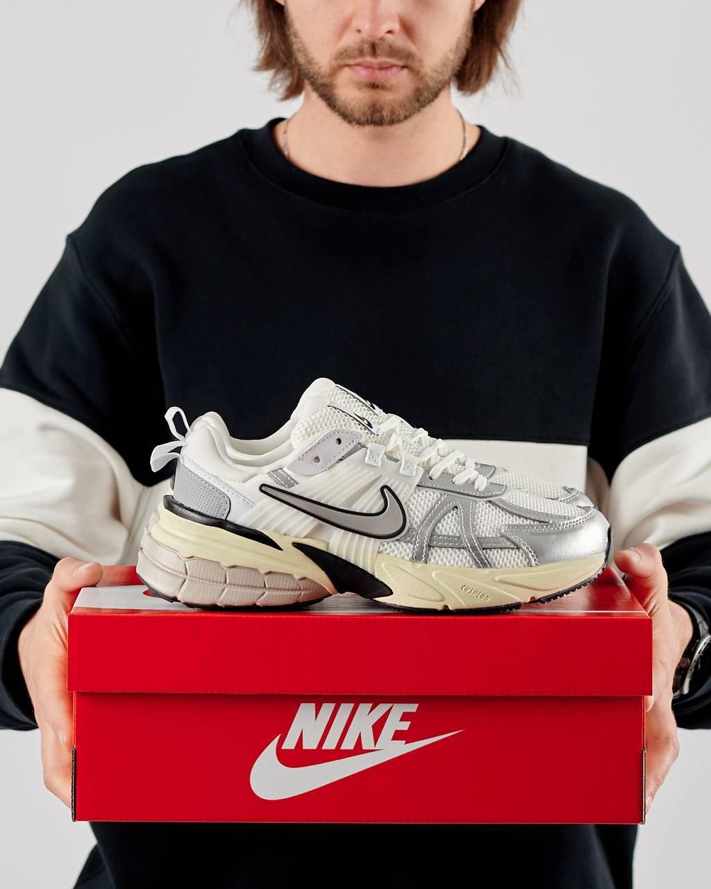 Кроссовки мужские Runtekk серебристо белые кожаные кросы рантек демисезонная обувь из натуральной кожи, фото №10