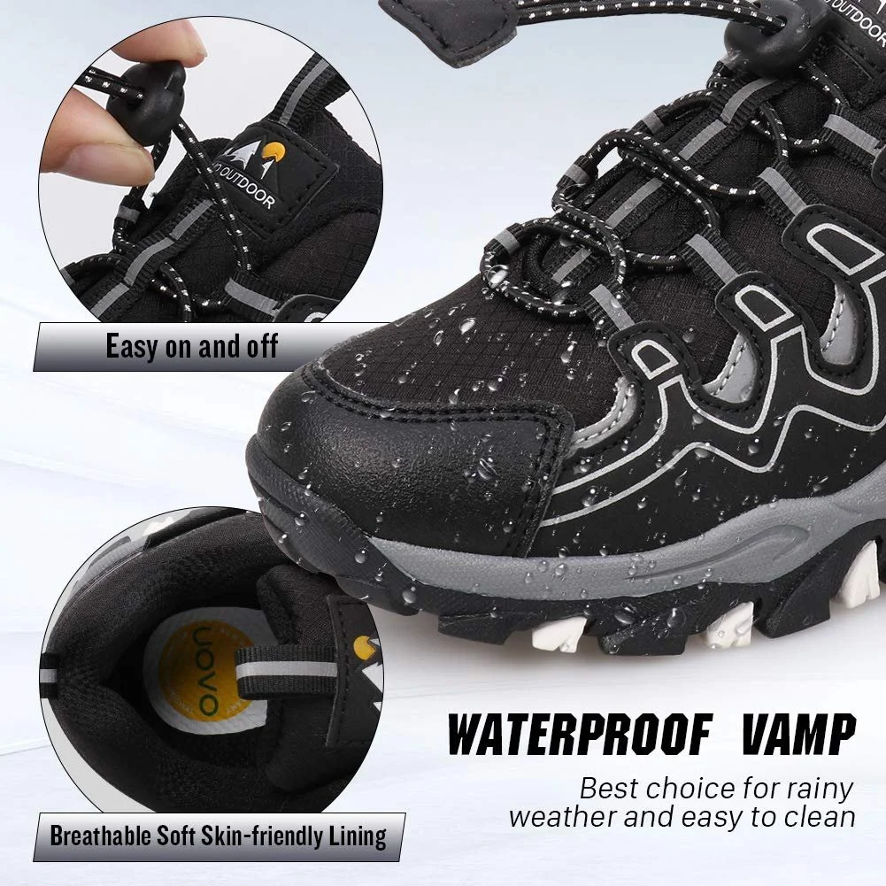 Кросівки Uovo Водонепроникні для хлопчиків, Трекінгові, Спортивні, для бігу, фото №3