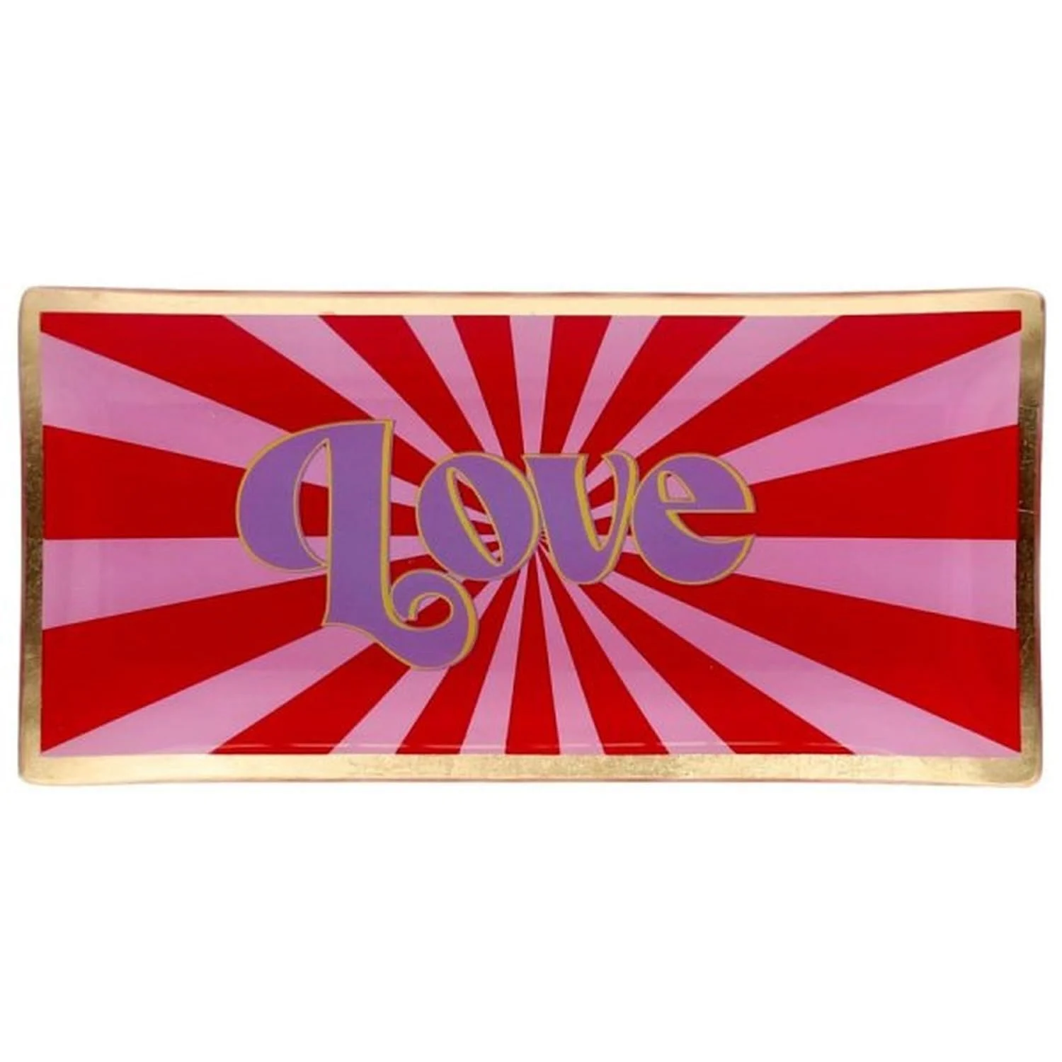 Декоративна тарілка Gift Company Love Скло L, фото №1