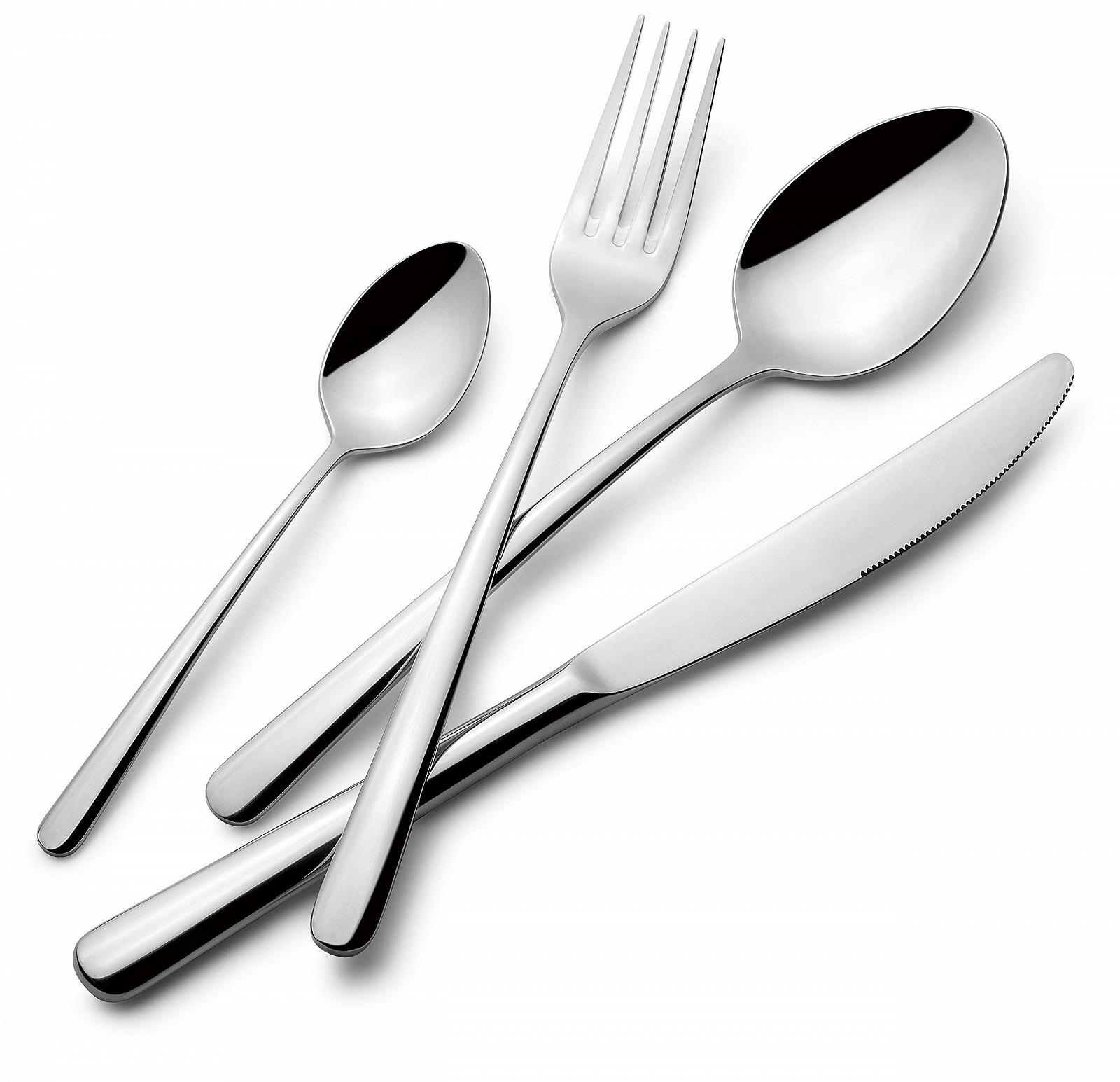 Набор столовых приборов Lagostina Ambra 14430650524 24 предмета нержавеющая сталь, фото №1 Набор столовых приборов Lagostina Ambra 14430650524 24 предмета нержавеющая сталь, фото №1
