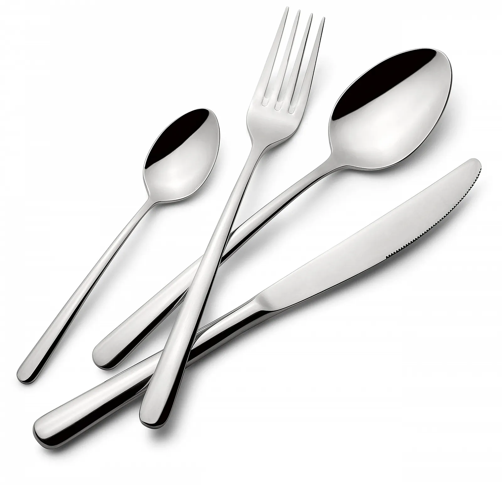 Набор столовых приборов Lagostina Ambra 14430650524 24 предмета нержавеющая сталь, фото №1