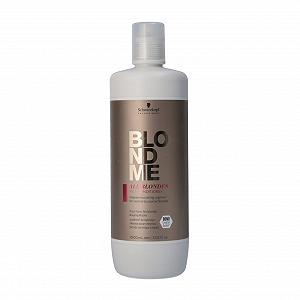 Кондиционер Schwarzkopf BlondMe Keratin Restore For All Blonde Tones 1000 мл - Фото 1