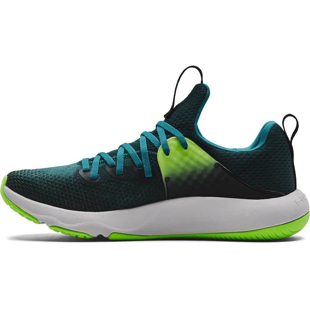 Кроссовки Under Armour HOVR Rise 3 мужские черные, размер 49.5 EU, белые, фото №3