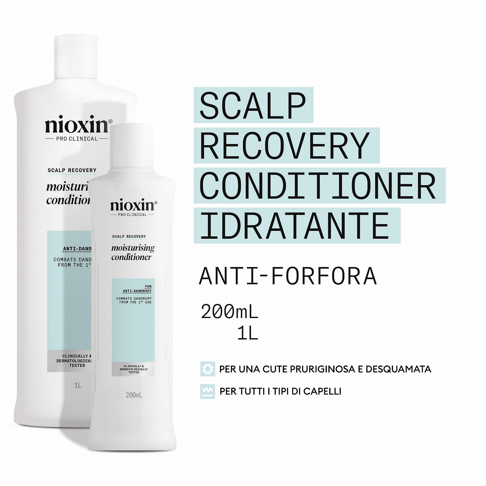 Кондиционер Nioxin Scalp Recovery Moisturising Conditioner Против зудящей и сухой кожи головы 1 л, фото №2
