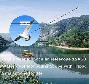 Монокуляр JYCCH 40x60 Высокая Производительность BAK4 Призма Компас Набор с Триподом synthetic.ua - Фото 1