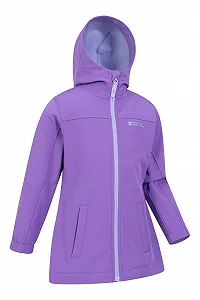 Куртка Softshell Mountain Warehouse Exodus Longline для детей synthetic.ua - Фото 1