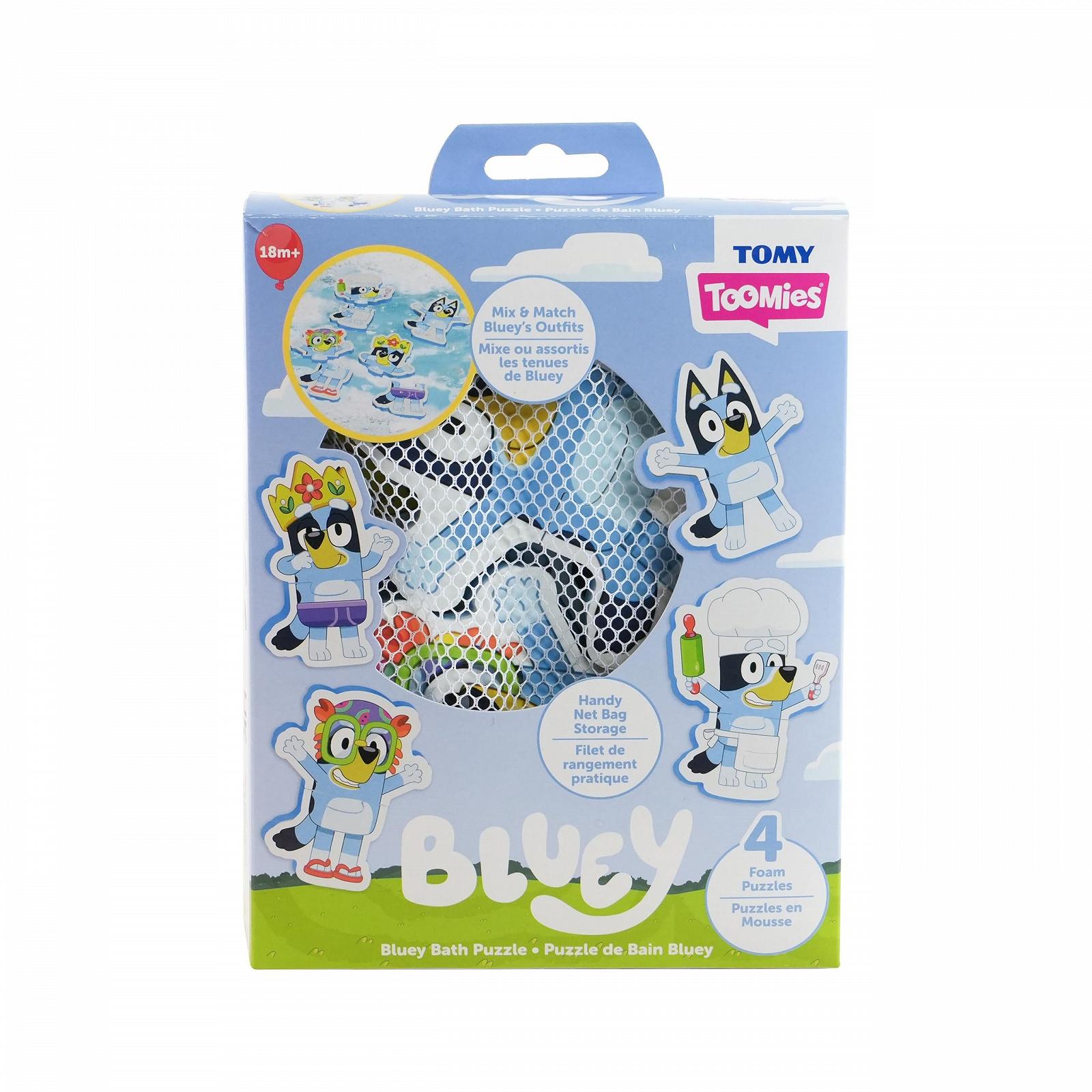 Пазл для ванни Tomy Toomies Bluey Змішуй та поєднуй пазли Bluey, фото №1