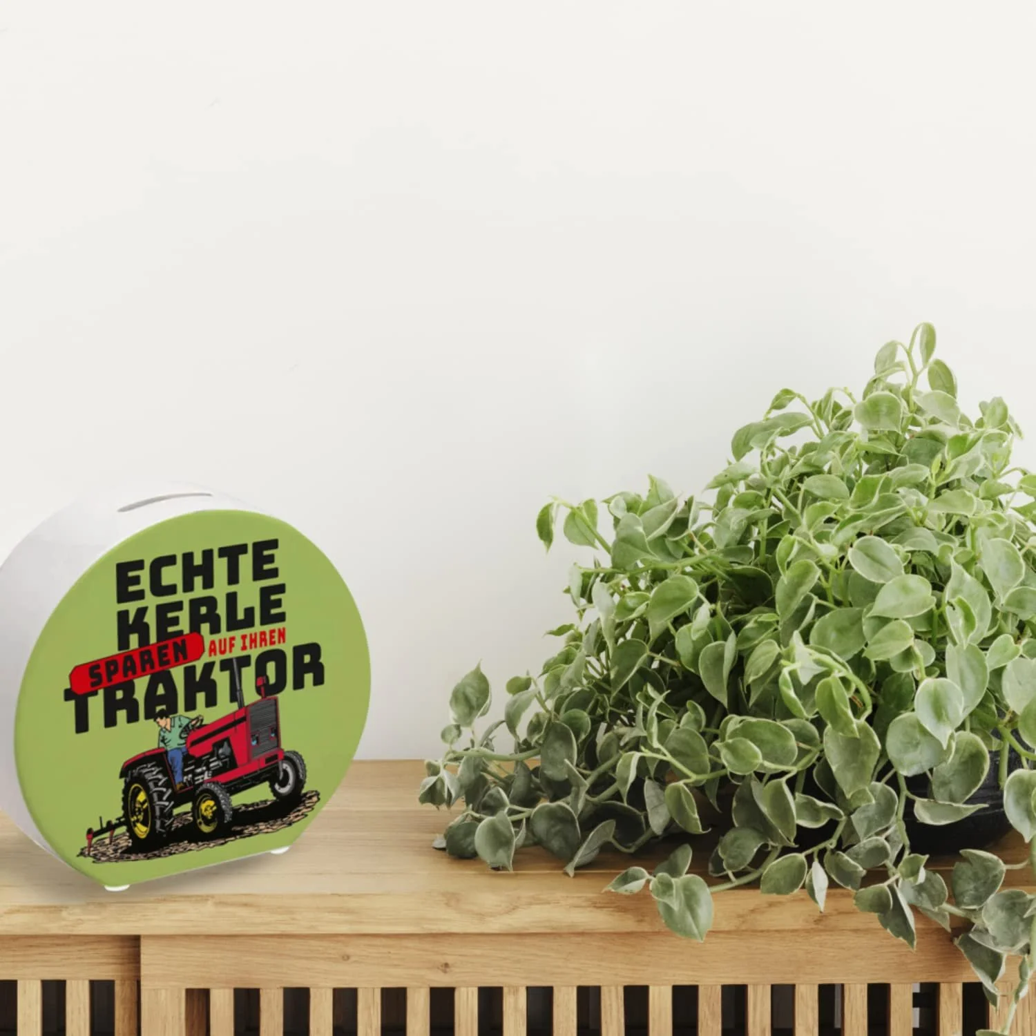 Скарбничка Трактор керамічна, фото №2