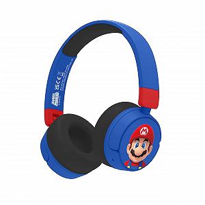 Наушники OTL Technologies SM1001 Super Mario Wireless Kids - Синие - Фото 1