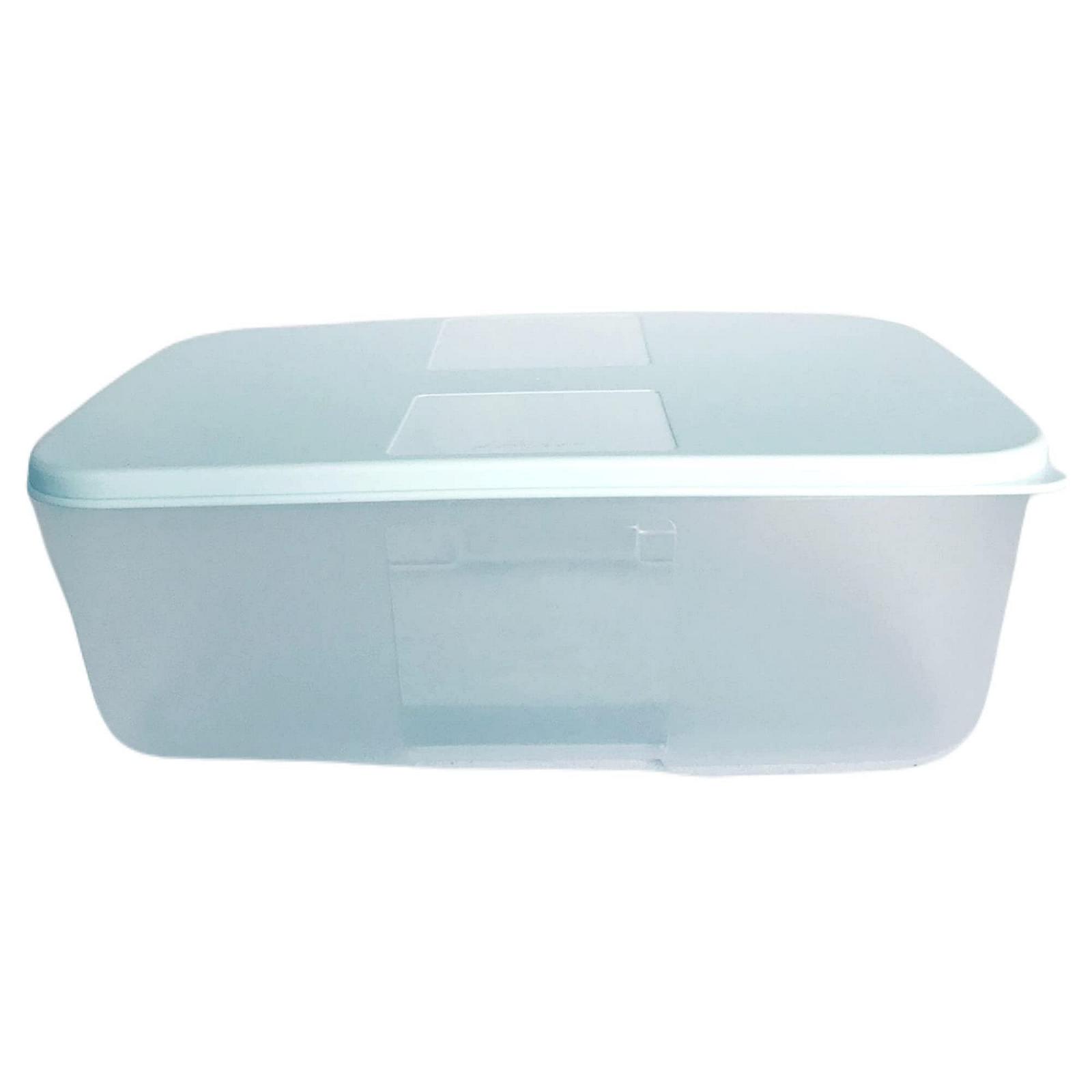 Ємність Tupperware Fridge System Fresh System прямокутний з кришкою 1.5 L М'ятний прозорий, фото №1