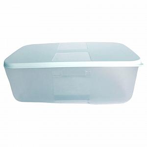 Ємність Tupperware Fridge System Fresh System прямокутний з кришкою 1.5 L М'ятний прозорий - Фото 1