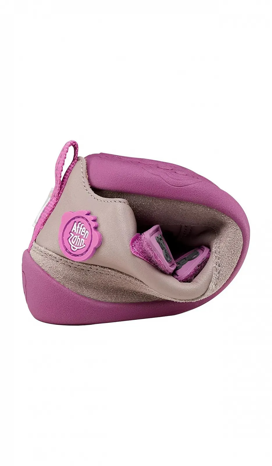 Босоножки Affenzahn Leather Buddy на липучках Мягкие Нескользящие Гибкие Светоотражающие и девочек Размер EU 21-32/UK 4.5-13, фото №7