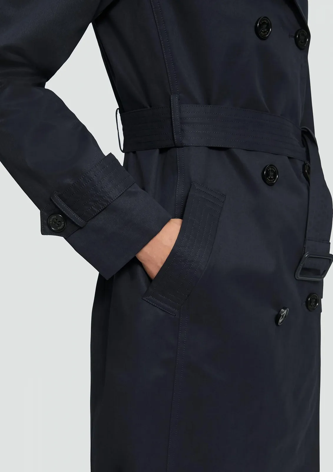 Тренч s.Oliver з смугастою підкладкою, фото №3