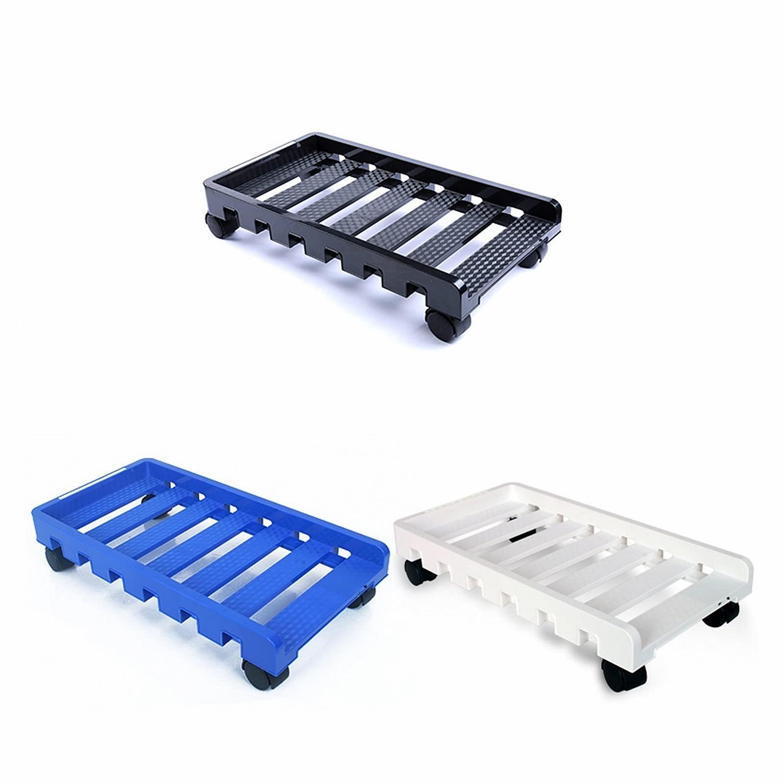 Регулируемая подставка для системного блока для ноутбуков и настольных компьютеров с 4 колесами под стол 47 x 25 см, фото №5