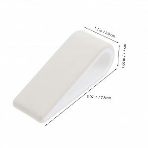 Подставка для ноутбука регулируемая, 2 шт, Белый, Компактная подставка для ноутбука с функцией охлаждения, Мини подставка для ноутбука нескользящая для стола, Эргономичный подъемник экрана synthetic.ua - Фото 1