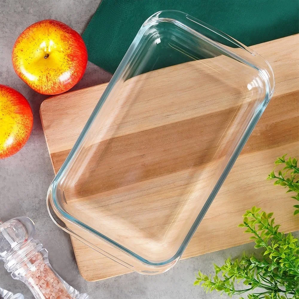 Форма для запекания Vilde 25.5 x 15 x 4.5 см 1 л стеклянная термостойкая прямоугольная, фото №6