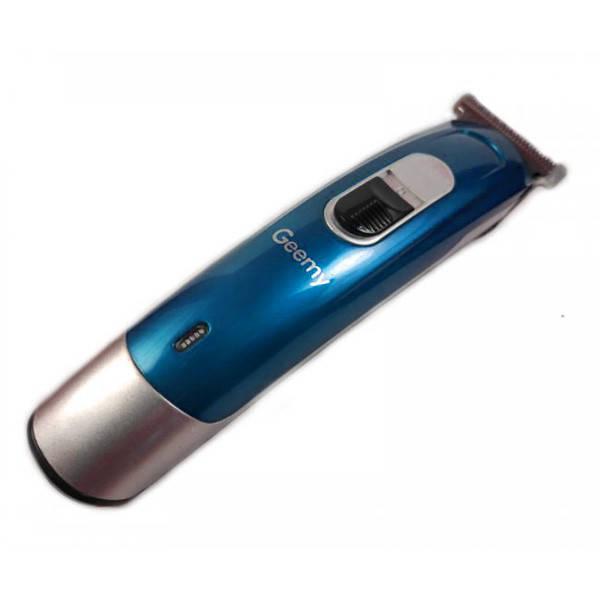 Беспроводная машинка для стрижки Gemei GM-6046 Синяя, фото №1