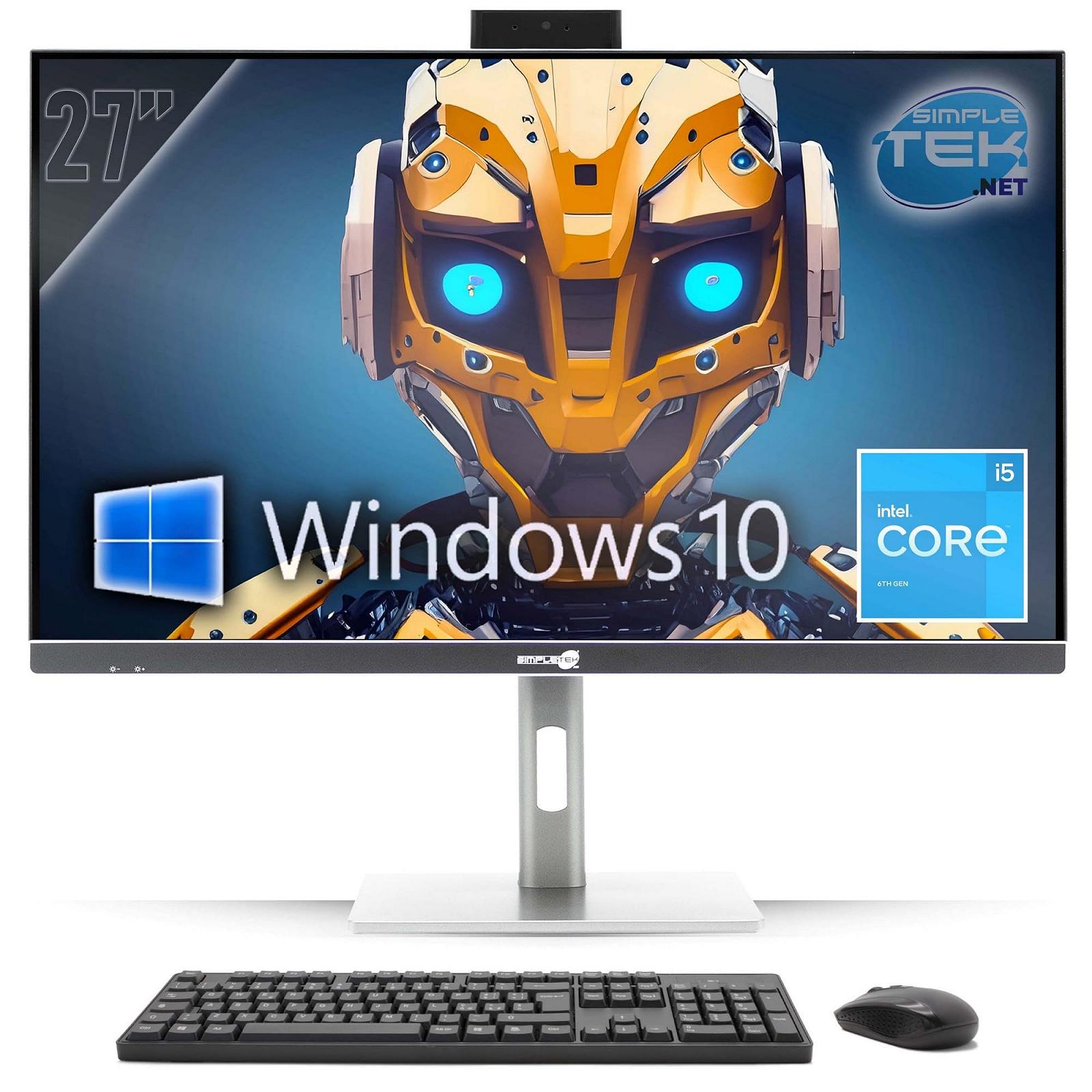 Все-в-одному Simpletek ПК 27 дюймів 4K Core i5 з ARC A380 6GB GDDR6, фото №7