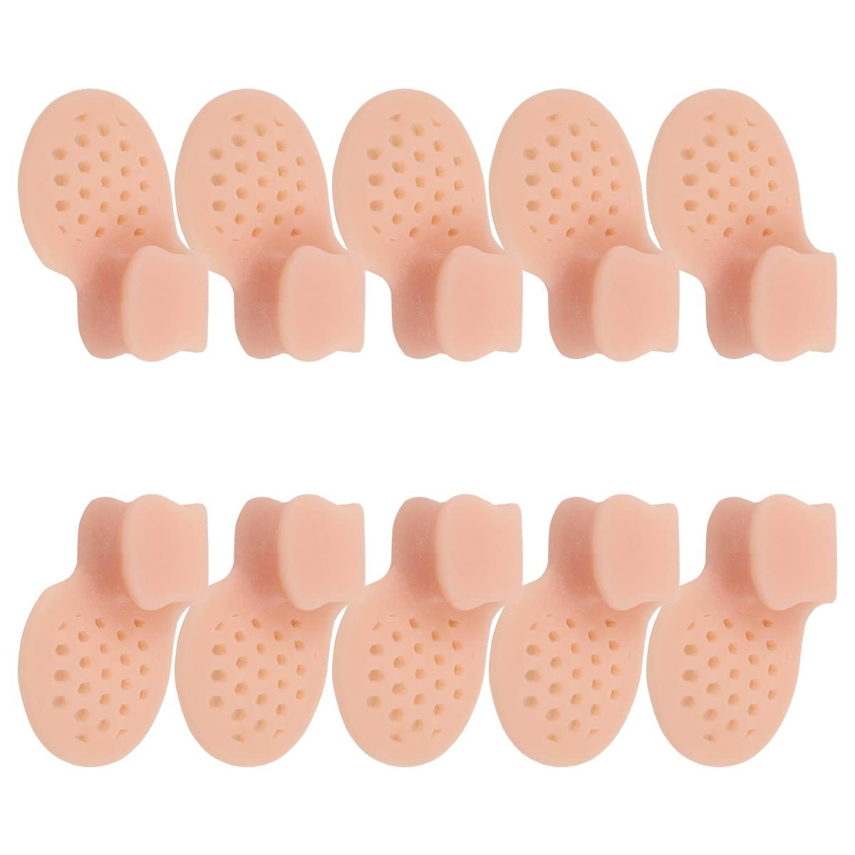 Подушечки для мізинця гелеві Пачка з 10 штук Коректор для мізинця Випрямляч для пальців, фото №6