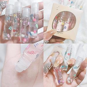 Блиск для губ Maseaxi Roll-On - Блиск для губ Lip Glaze з ароматами полуниці, апельсину, винограду та лимону synthetic.ua - Фото 1