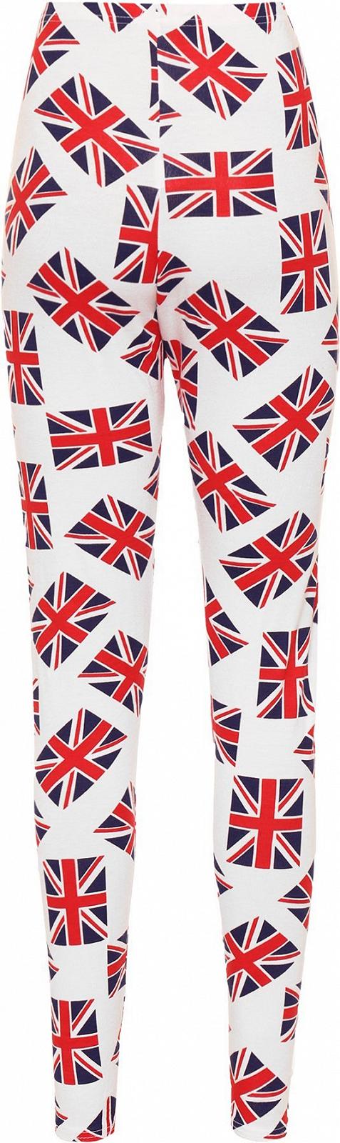 Леггинсы WearAll Plus Размер Эластичный принт Union Jack Flag Великобритания 40-56, фото №2