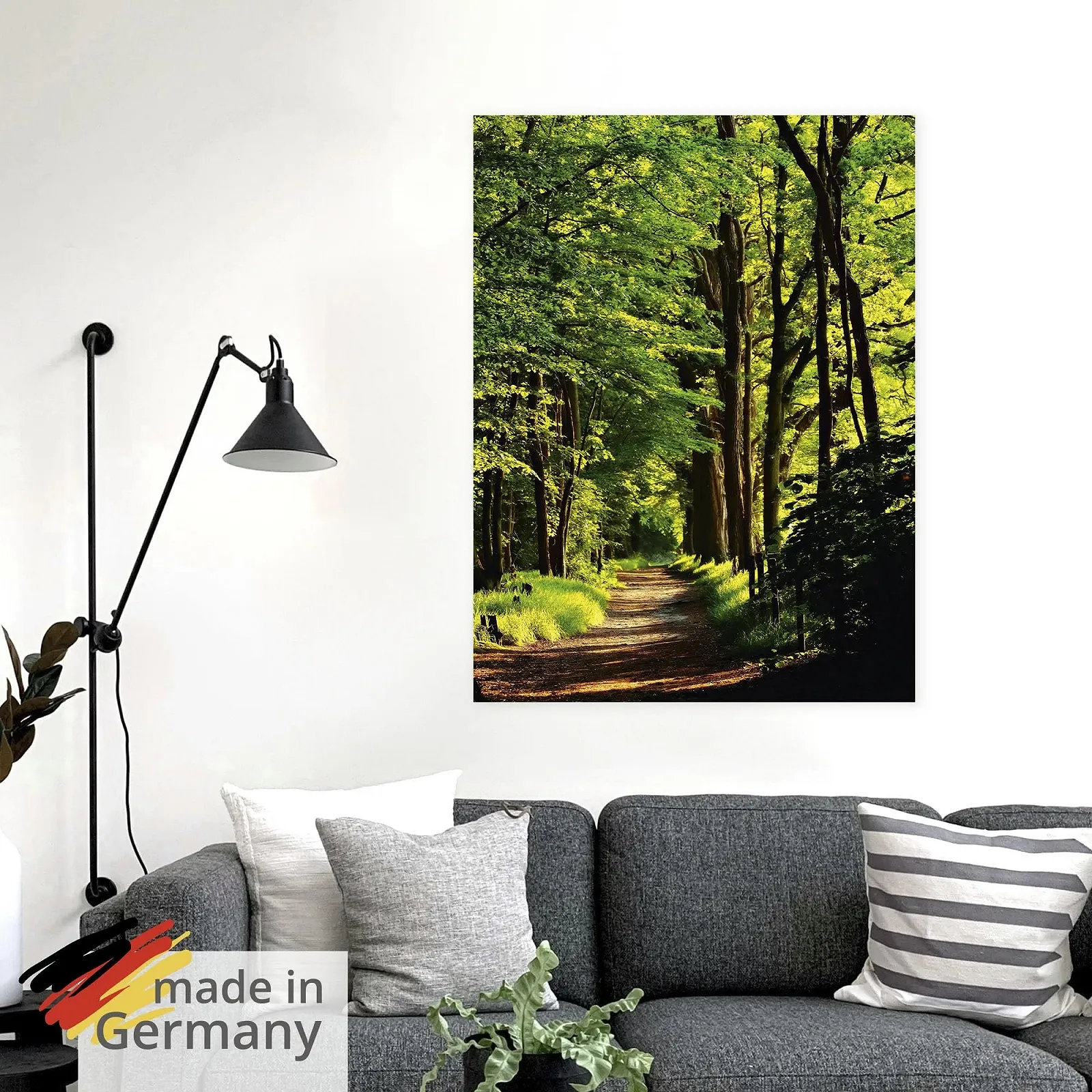 Наклейка на стіну ARTland T1UC Forest Nature 60 x 80 см, фото №5