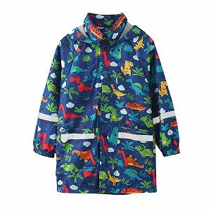 Дитячий дощовик-пончо для дівчат та хлопчиків - Фото 1