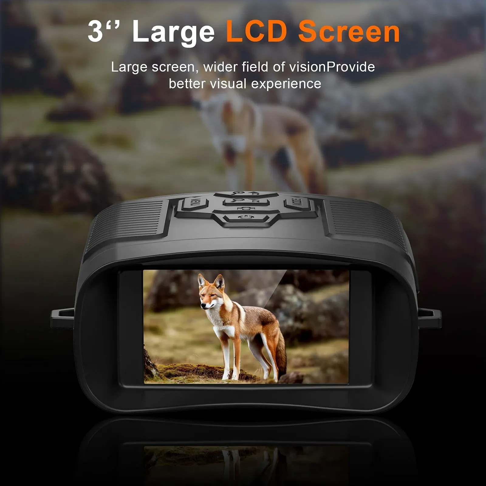 Бінокль нічного бачення MoonFox 4K Rechargeable Digital Infrared 32GB TF, фото №3