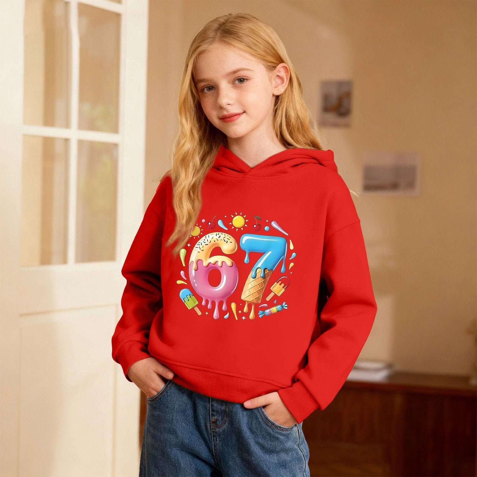 Худи для девочки, фото №4